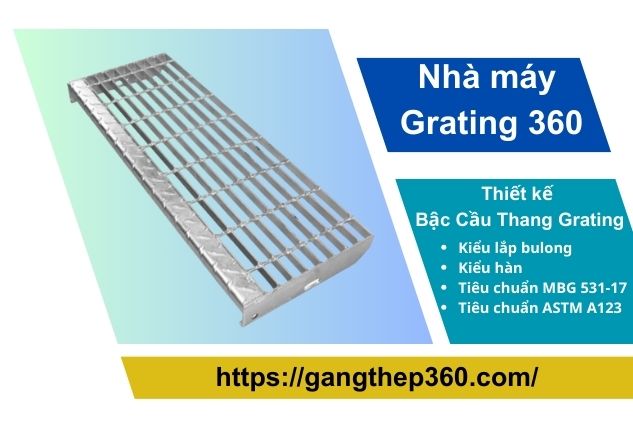 bậc cầu thang grating