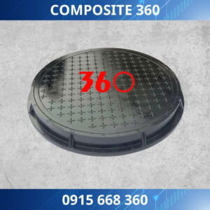 nắp hố ga composite khung tròn nắp tròn