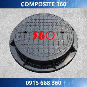nắp hố ga composite khung tròn nắp tròn