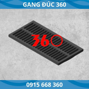 song chắn rác gang cầu