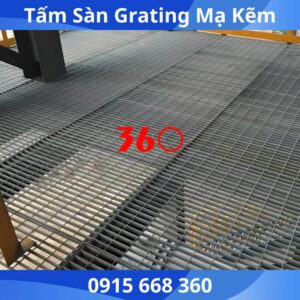 tấm sàn grating mạ kẽm