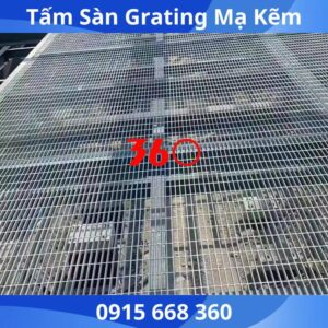 tấm sàn grating mạ kẽm