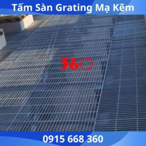 tấm sàn grating mạ kẽm