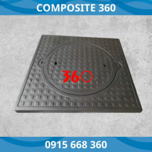nắp hố ga composite khung dương