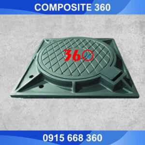 nắp hố ga composite 1000x1000