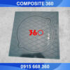 nắp hố ga composite 1000x1000