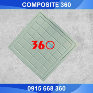 nắp hố ga composite 600x600