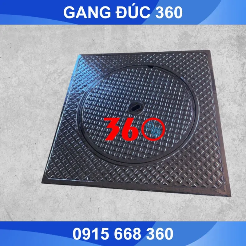nắp hố ga gang 900x900