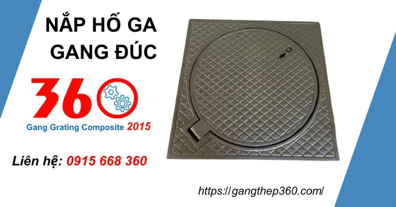 nắp hố ga gang đúc