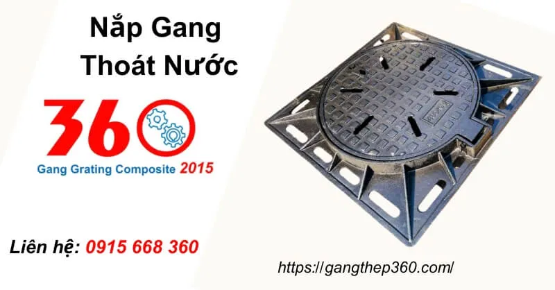 nắp gang thoát nước