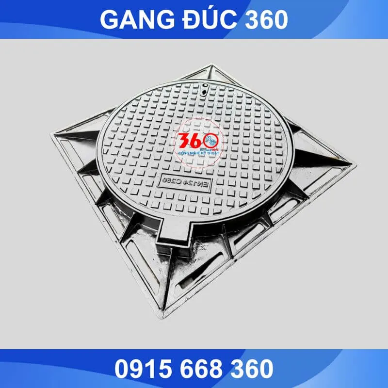 nắp hố ga gang