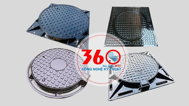 nắp hố ga gang