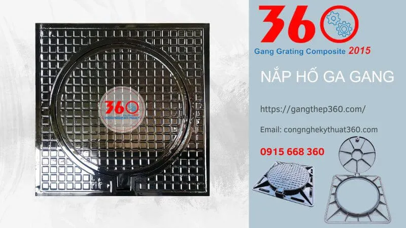 nắp hố ga gang