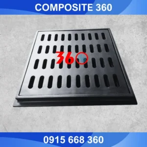 song chắn rác bằng composite