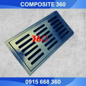 song chắn rác bằng composite