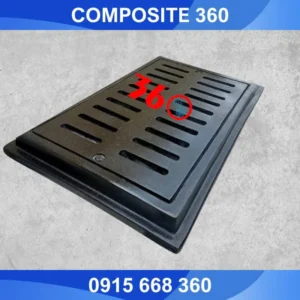 song chắn rác bằng composite