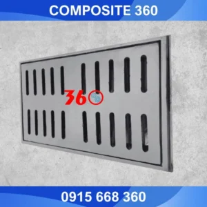 song chắn rác bằng composite