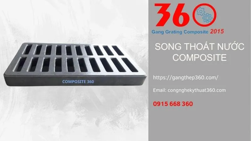 song thoát nước composite