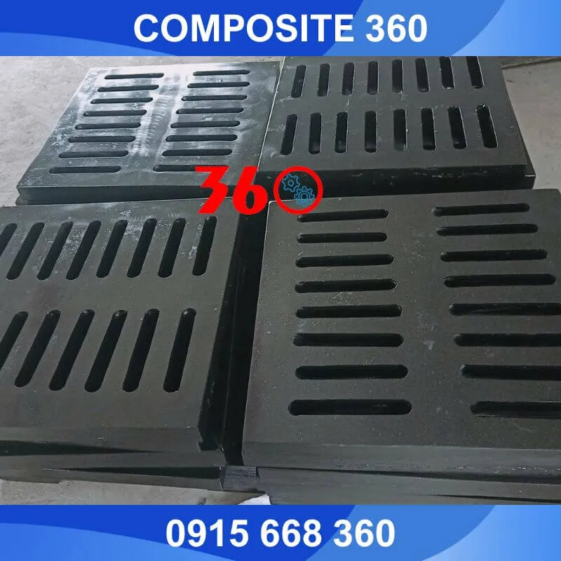 tấm đan nhựa composite