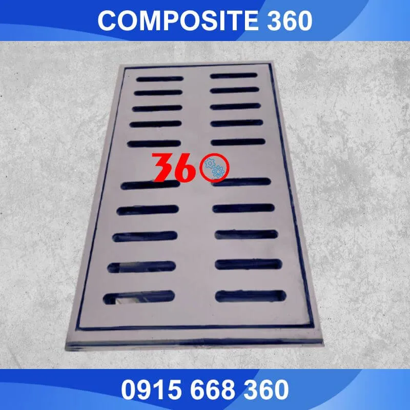 tấm đan nhựa composite