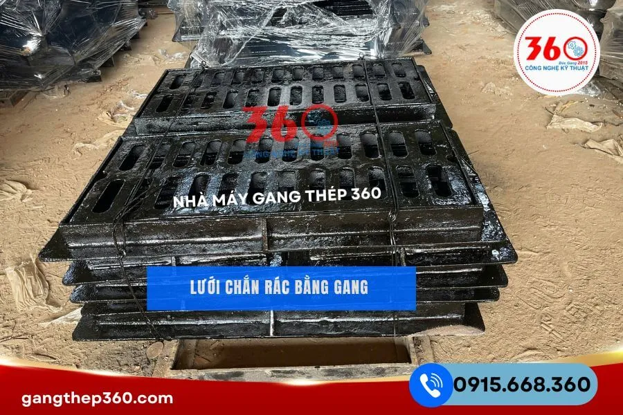 Lưới chắn rác bằng gang