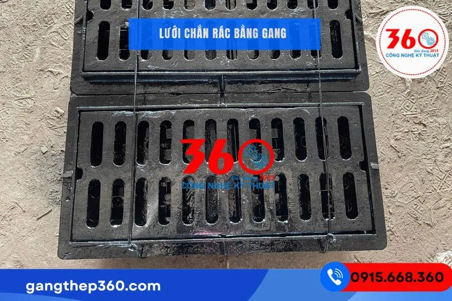 Lưới chắn rác bằng gang