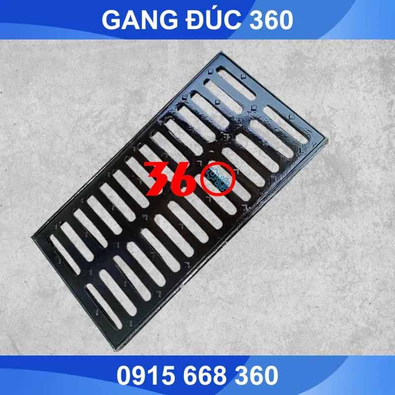 song chắn rác bằng gang