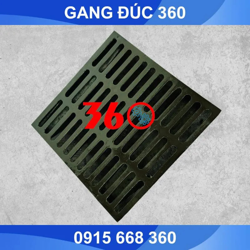 song chắn rác bằng gang