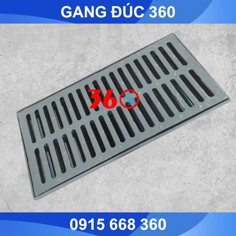 song chắn rác bằng gang