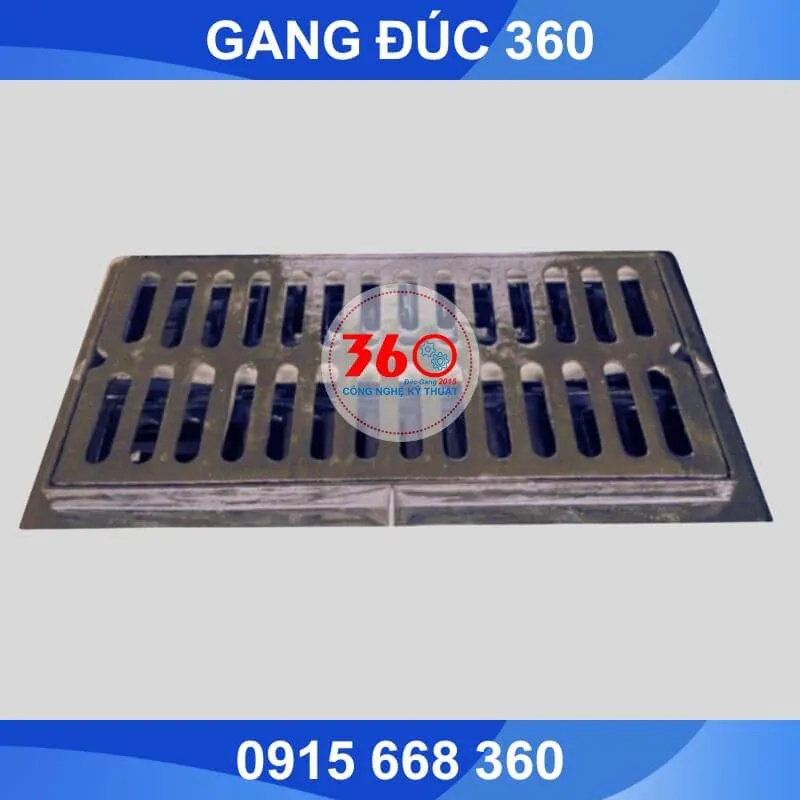 song chắn rác gang