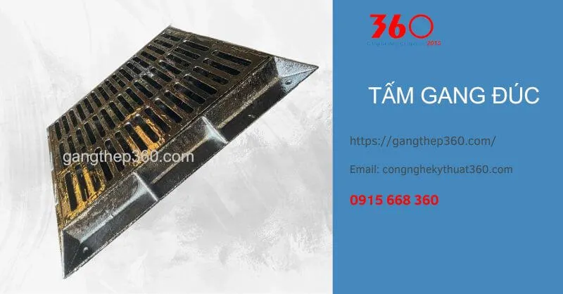 tấm gang đúc