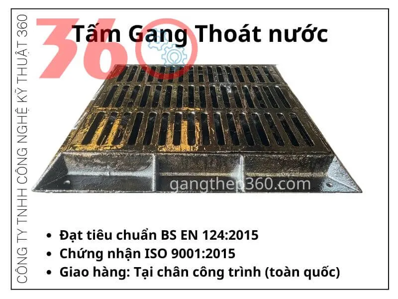 tấm gang thoát nước