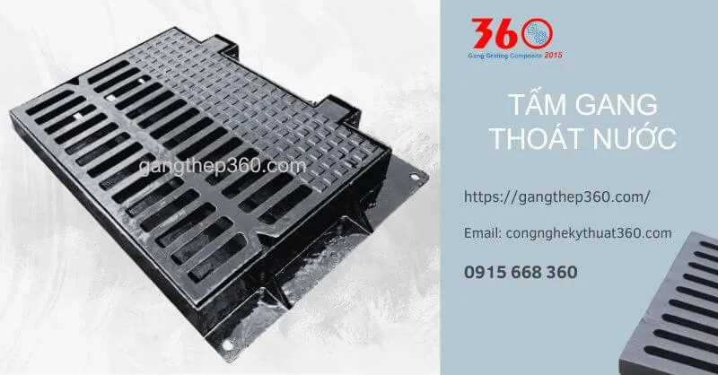 tấm gang thoát nước