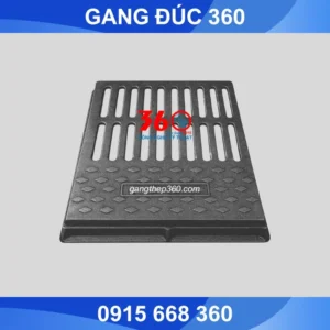 nắp hố ga thu thăm gang 920x750