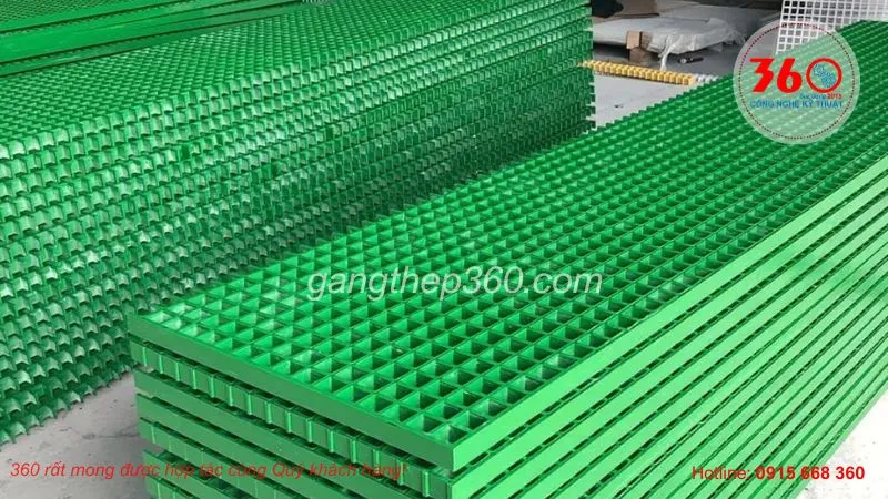 nắp mương grating FRP composite