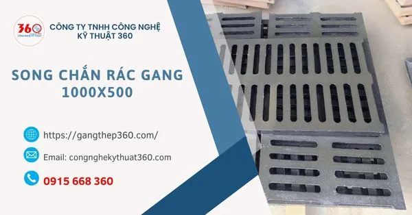 song chắn rác gang 1000x500