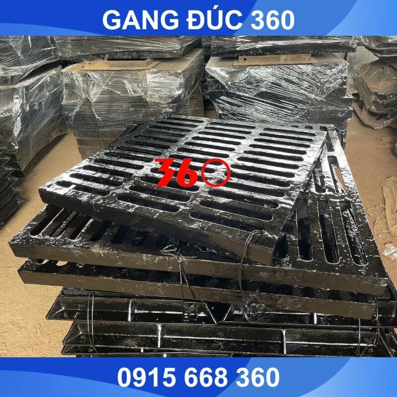 Song chắn rác gang 500x500