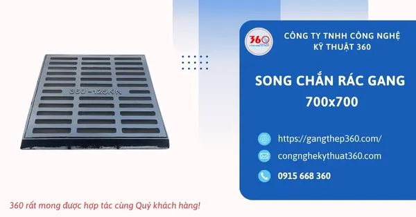 song chắn rác gang 700x700