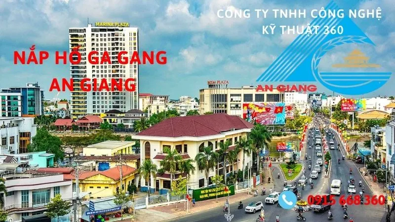 nắp hố ga gang tại An Giang