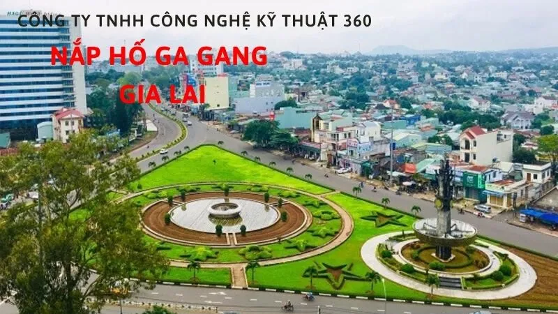 nắp hố ga gang tại Gia Lai