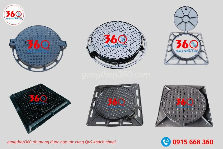 nắp hố ga gang tại Gia Lai