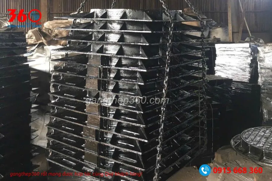 Nắp hố ga gang tại Gia Lai