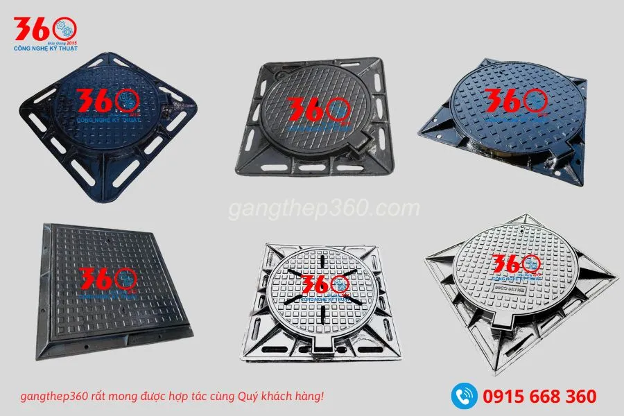nắp hố ga gang tại Lâm Đồng