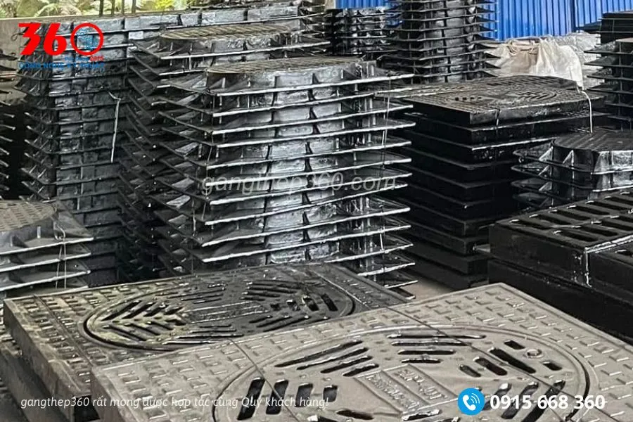 nắp hố ga gang tại Lâm Đồng