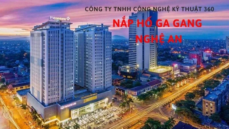 nắp hố ga gang tại Nghệ An