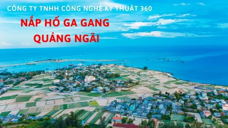 nắp hố ga gang tại Quãng Ngãi