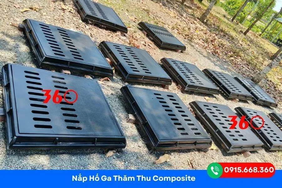 Nắp hố ga thăm thu composite