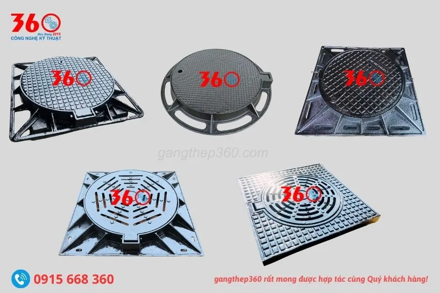 nắp hố ga gang Bạc Liêu