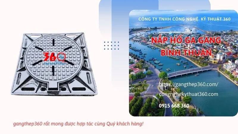 nắp hố ga gang Bình Thuận