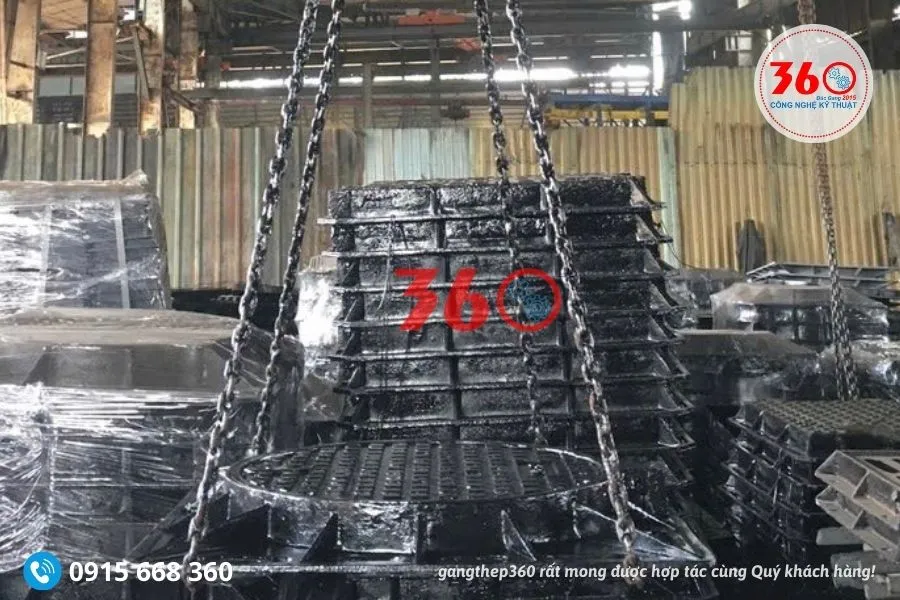 nắp hố ga gang Bình Thuận